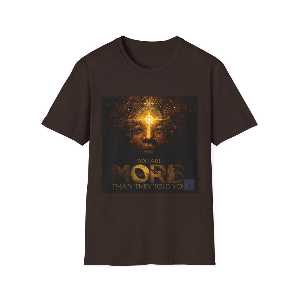 Spiritual Visionary T-Shirt – "You Are More Than They Told You" Inspirational Graphic Tee