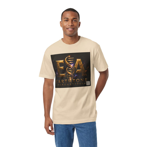 EarthTone Architects Logo Tee — Gold DNA Emblem T-Shirt