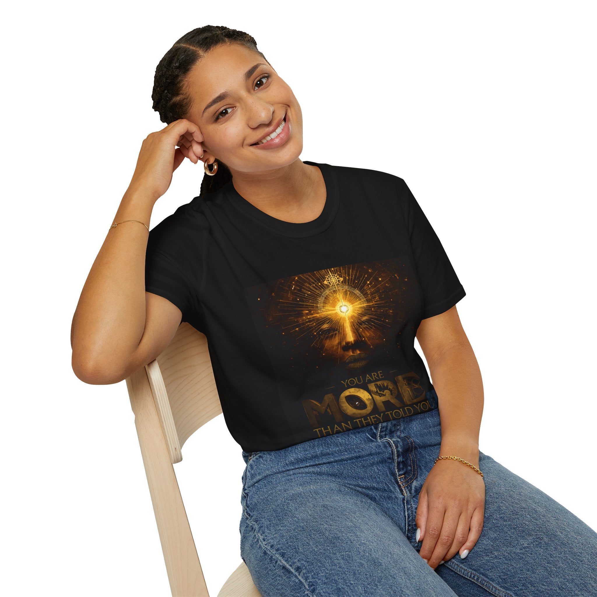 Spiritual Visionary T-Shirt – "You Are More Than They Told You" Inspirational Graphic Tee