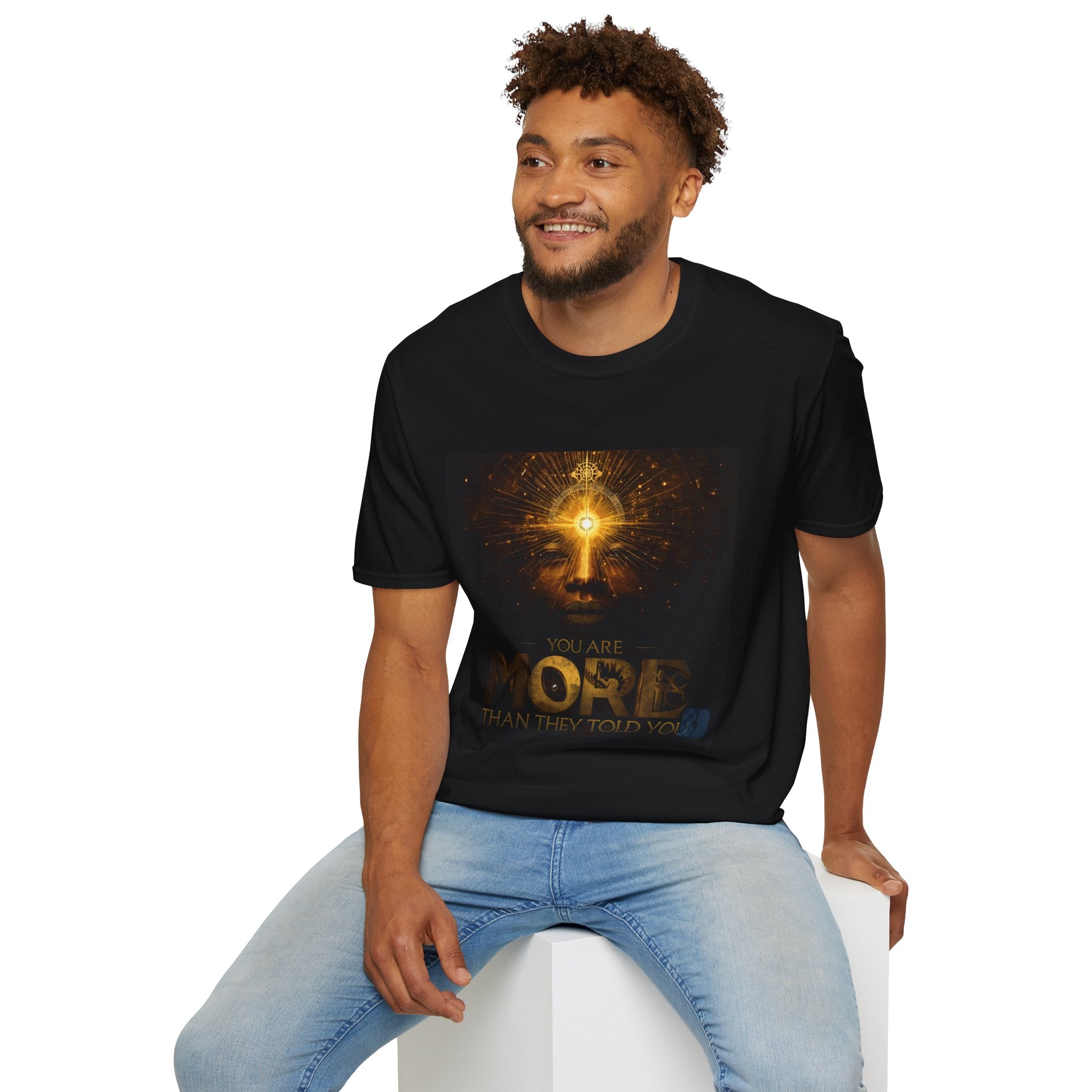 Spiritual Visionary T-Shirt – "You Are More Than They Told You" Inspirational Graphic Tee